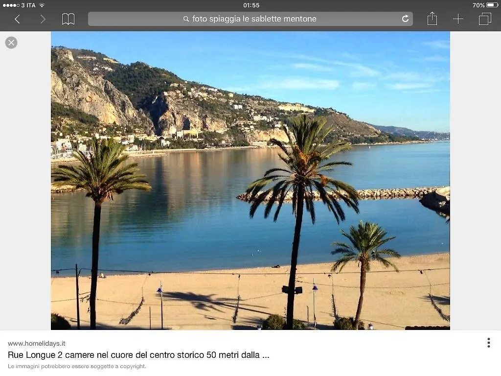 Studio Residence La Plage Menton 0*,  France