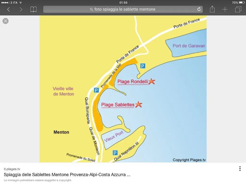 Studio Residence La Plage Menton Apartment